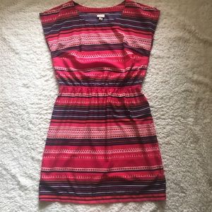 Merona tribal striped print dress
